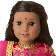 Diwali Celebration Outfit for 18-inch Dolls Y5