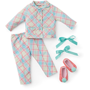 Melody’s™ Plaid Pajamas for 18-inch Dolls (Historical Characters) P2