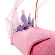 Royal Canopy Bed for WellieWishers™ Dolls Y5