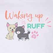Waking Up Is Ruff PJs for Girls U2