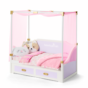 All Set for Sleepovers Canopy Bed for 18-inch Dolls Z0