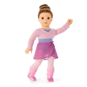 Plié Away Ballet Practice Outfit for 18-inch Dolls G0