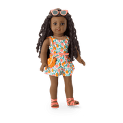 Orange You Glad It's Summer Outfit for 18-inch Dolls G8