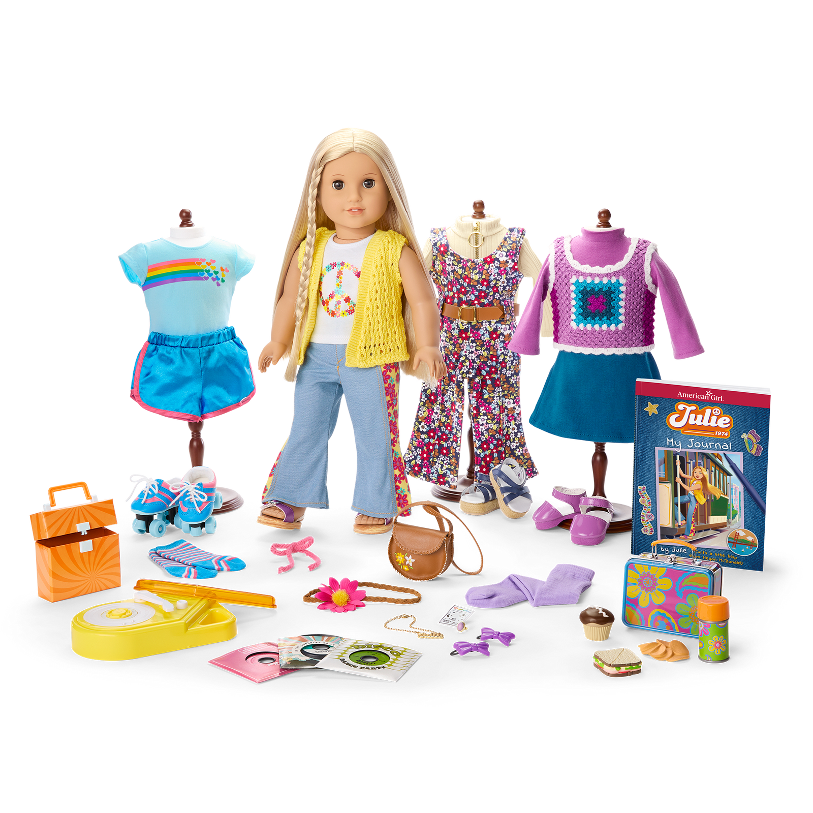 Julie’s™ Sunny ’70s Gift Set (Historical Characters) D3