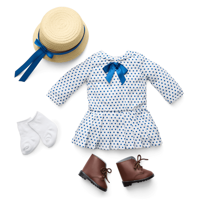 Claudie's™ Travel Outfit for 18-inch Dolls (Historical Characters) Q8