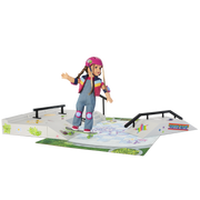 Isabel™ & Nicki's™ 2-in-1 Tennis Court & Skate Spot for 18-inch Dolls (Historical Characters) I9