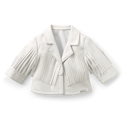 Courtney’s™ White Fringe Jacket for 18-inch Dolls (Historical Characters) O4