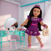 Raquel's™ Beach Party Dress for 18-inch Dolls (Girl of the Year™ 2026) B3