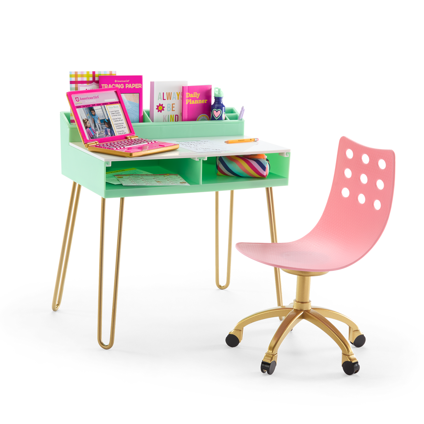 Write On! Desk Set for 18-inch Dolls C7