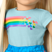 Julie’s™ Summer Skating Outfit for 18-inch Dolls (Historical Characters) Y7