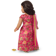 Diwali Celebration Outfit for 18-inch Dolls Y5