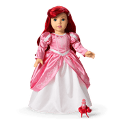 American Girl® Disney Princess Ariel Castle Ball Gown, Sebastian & Accessories for 18-inch Dolls A2