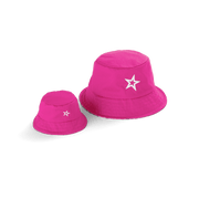 AG™ Star Bucket Hat Set for Girls & Dolls G1