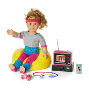 Courtney‘s™ TV & Fitness Accessories for 18-inch Dolls (Historical Characters) O7
