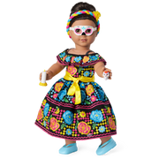 Día de Muertos Celebration Outfit for 18-inch Dolls V1