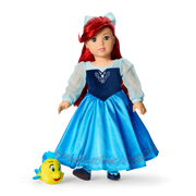 American Girl® Disney Princess Ariel Day Dress, Flounder & Accessories for 18-inch Dolls Z4