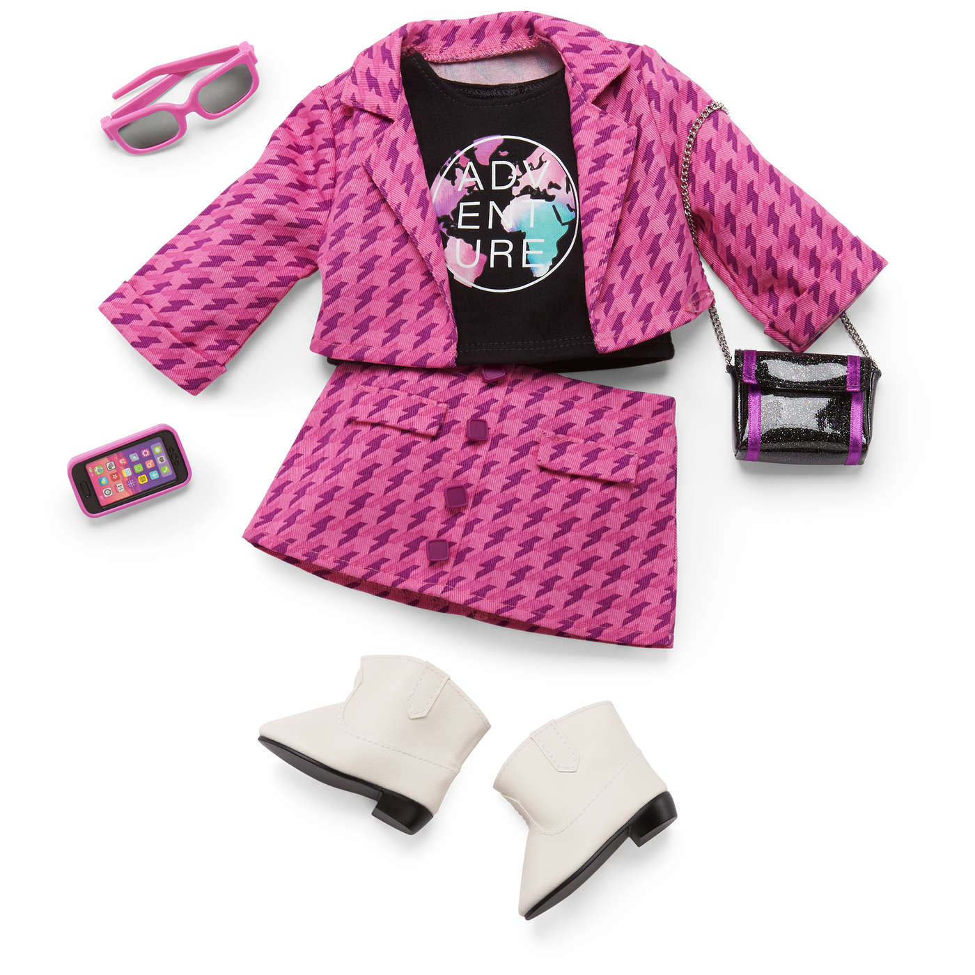 Fun in the City Travel Outfit for 18-inch Dolls U0