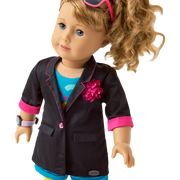 Courtney’s™ Oversized Blazer for 18-inch Dolls (Historical Characters) L3