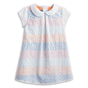 Sunny Flowers Dress for Little Girls H0