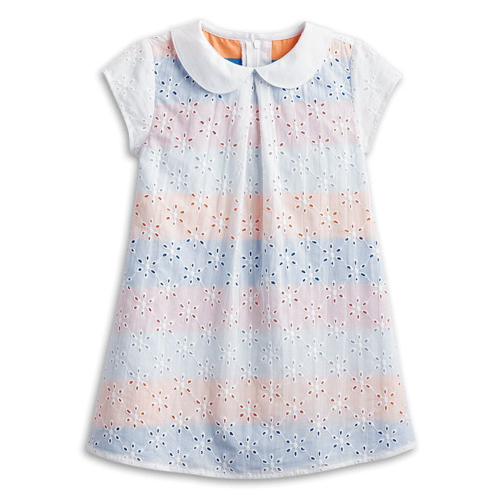 Sunny Flowers Dress for Little Girls H0