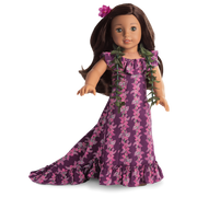 Nanea's Holoku Dress for 18-inch Dolls (Historical Characters) H7