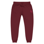 American Girl® Burgundy Fleece Sweatpants for Adults J2