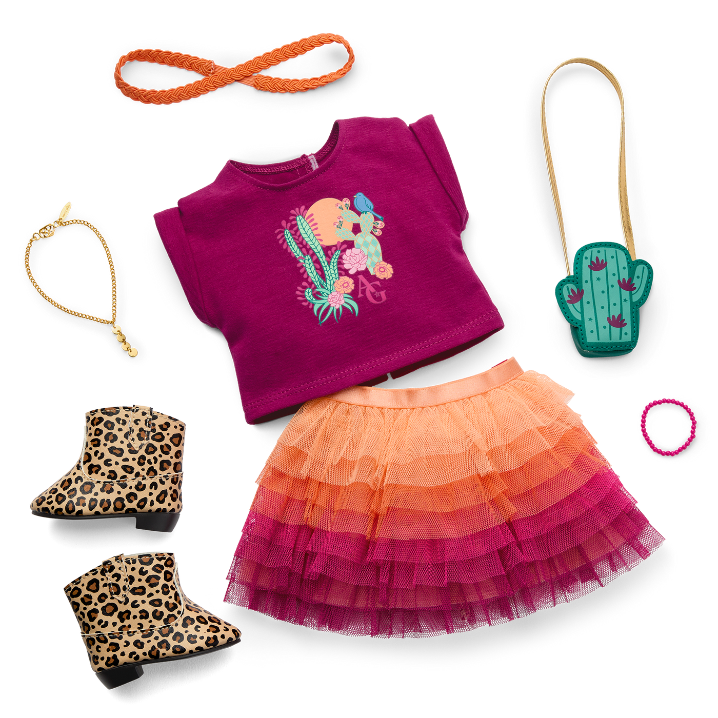 Fun in the Southwest Travel Outfit for 18-inch Dolls Z6