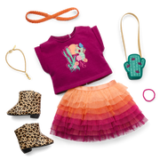 Fun in the Southwest Travel Outfit for 18-inch Dolls Z6