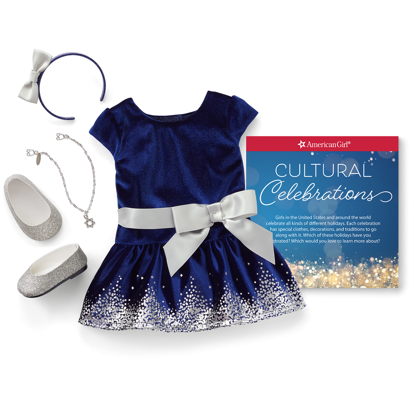 Hanukkah Celebration Outfit for 18-inch Dolls R1
