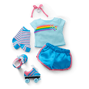 Julie’s™ Summer Skating Outfit for 18-inch Dolls (Historical Characters) Y7