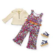 Julie’s™ Floral Jumpsuit for 18-inch Dolls (Historical Characters) X5