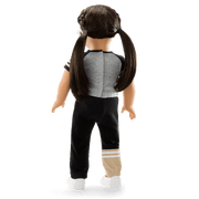 American Girl® x NFL New Orleans Saints Fan Outfit & Accessories for 18-inch Dolls O7
