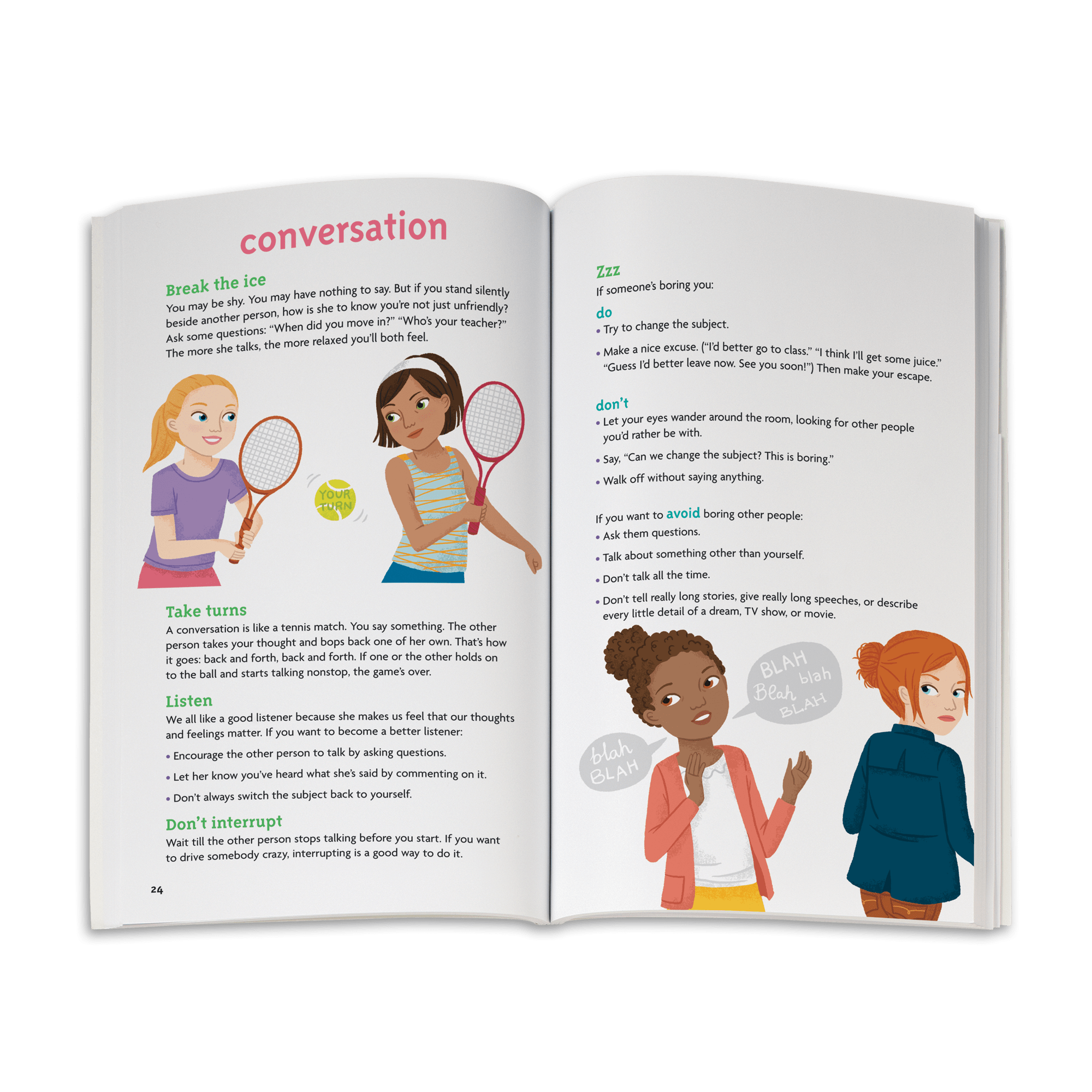 A Smart Girl's Guide: Manners D6