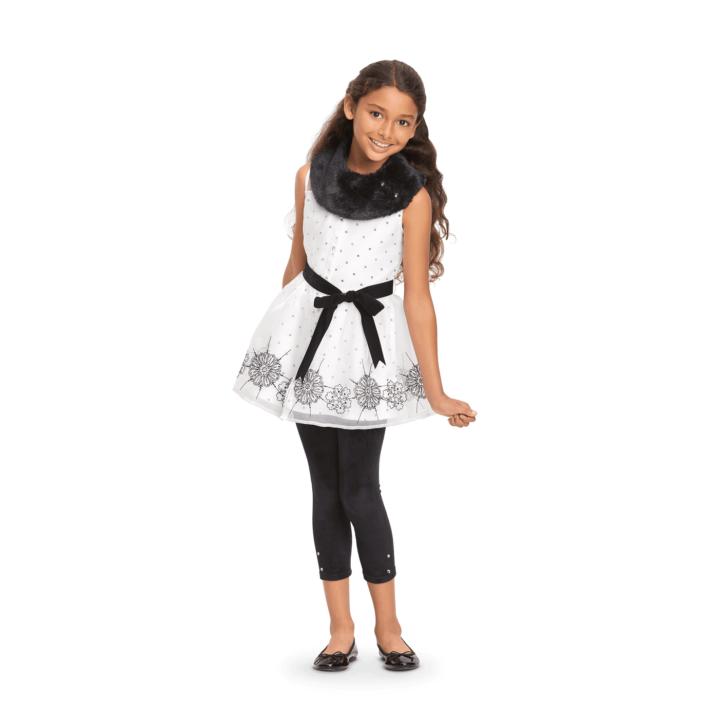 Let It Snow Tunic for Girls X3