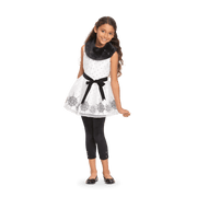 Let It Snow Tunic for Girls X3