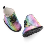 Glittery Rainbow Boots for 18-inch Dolls N4