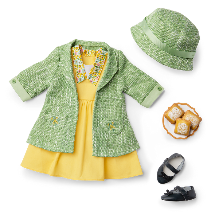 American Girl® Disney Princess Tiana Work Dress & Accessories for 18-inch Dolls A0