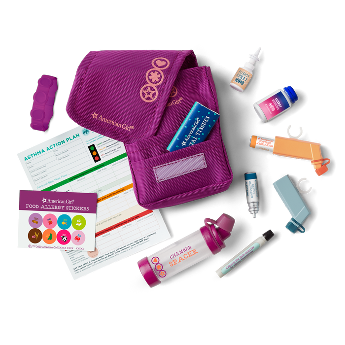 Asthma & Allergy Set for Dolls N8