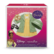 American Girl® Disney Princess Tiana Work Dress & Accessories for 18-inch Dolls A0