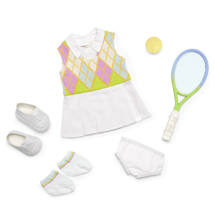 Isabel’s™ Tennis Outfit for 18-inch Dolls (Historical Characters) V4