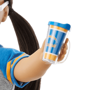 American Girl® x NFL Los Angeles Chargers Fan Outfit & Accessories for 18-inch Dolls O6