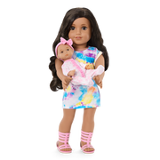 Little Bitty Baby™ 7.75-inch Doll with brown hair B0