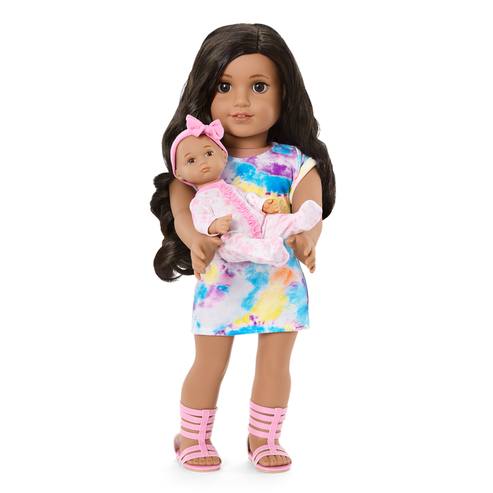 Little Bitty Baby™ 7.75-inch Doll with brown hair B0
