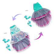 Glam Shimmering Ocean Outfit for 18-inch Dolls S1