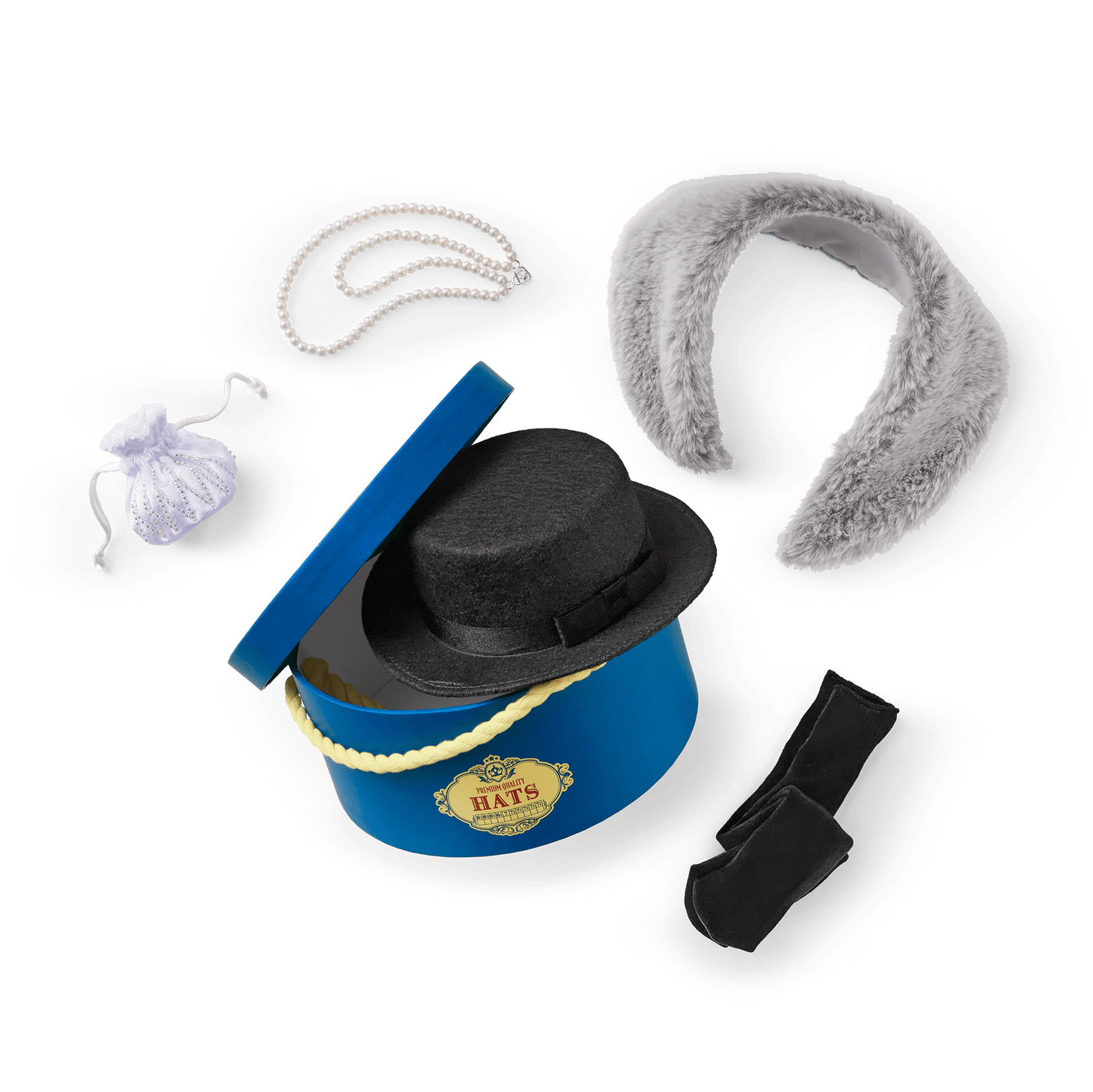 Claudie's™ Dress-Up Accessory Set for 18-inch Dolls (Historical Characters) L1