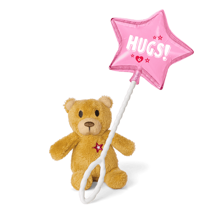 Hugs and Well Wishes Balloon & Bear for 18" Dolls L6