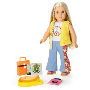 Julie’s™ Record Player & Accessories for 18-inch Dolls (Historical Characters) Z5