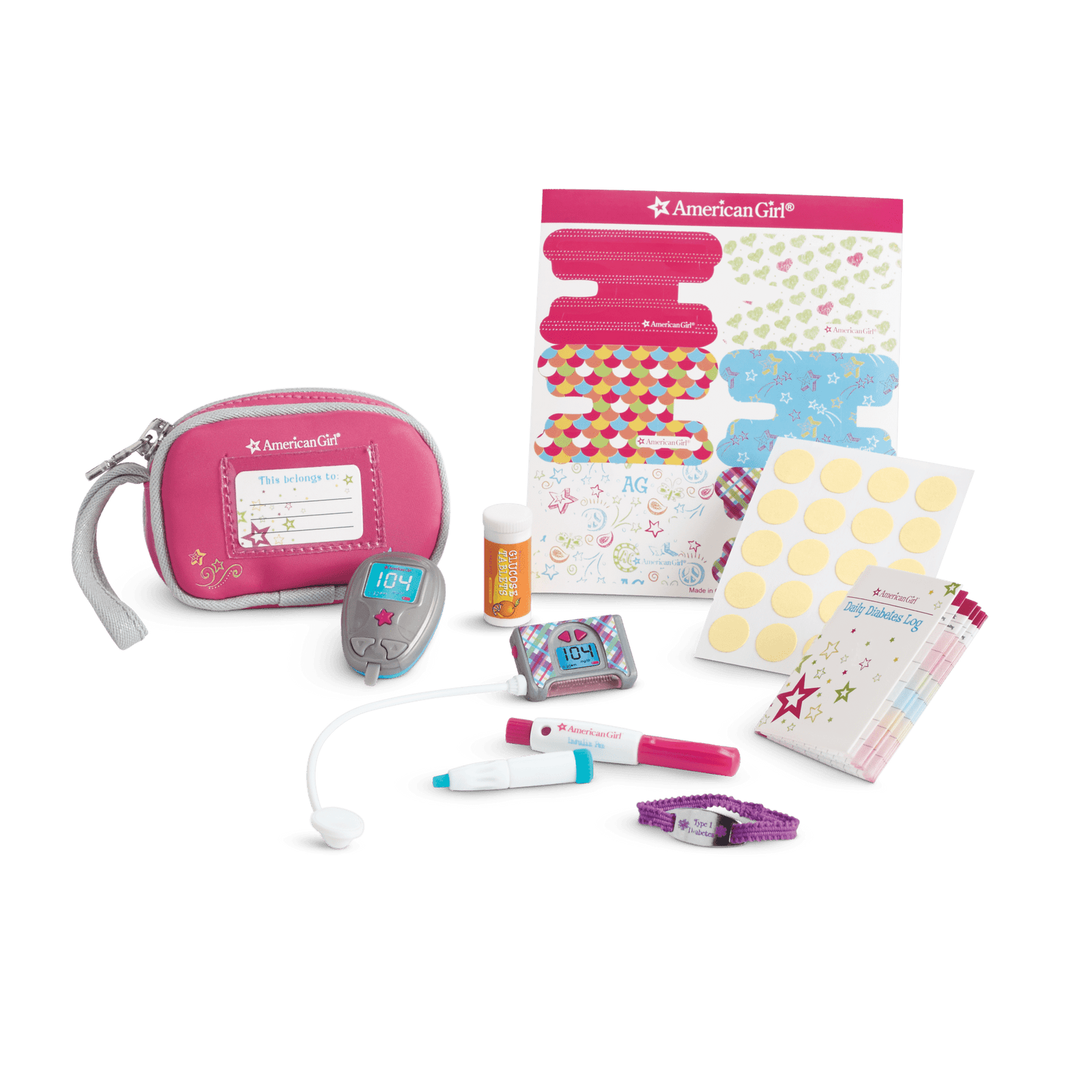 Diabetes Care Kit for Dolls D1