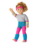 Courtney's™ Fitness Outfit for 18-inch Dolls (Historical Characters) F1