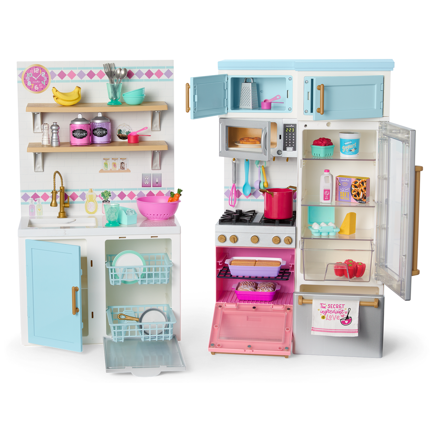 American Girl® Gourmet Kitchen for 18-inch Dolls H2